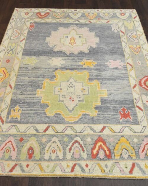 Hand Knotted Turkish Oushak Carpets All Size | HKOR-F09