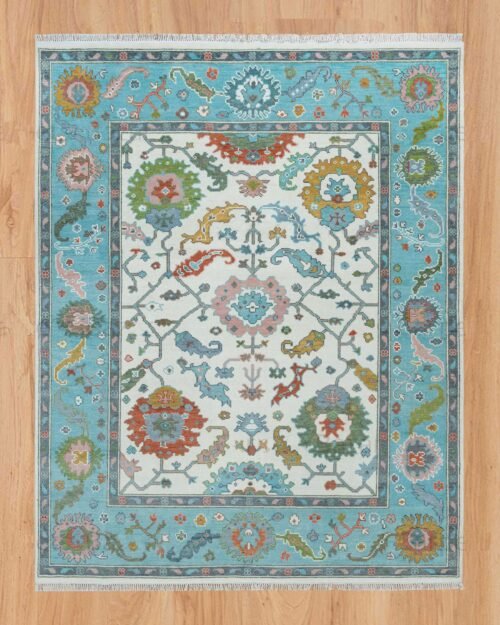 Hand Knotted Turkish Oushak Carpets All Size | HKOR-F10