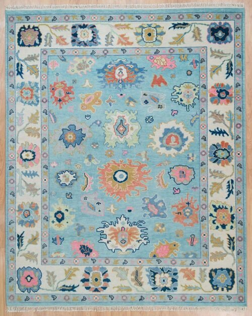 Hand Knotted Turkish Oushak Carpets All Size | HKOR-F11