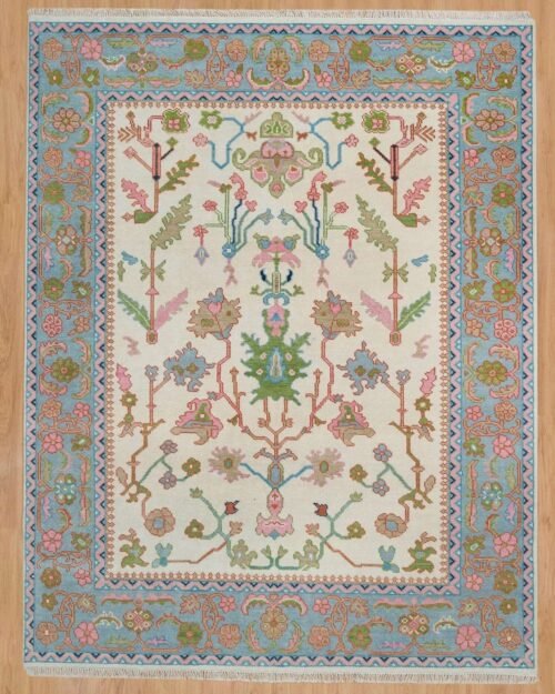 Hand Knotted Turkish Oushak Carpets All Size | HKOR-F12